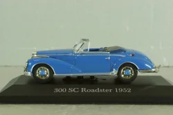 Mercedes-Benz 300 SC Roadster (W188) 1952, blue, 7905012, Atlas 1:43