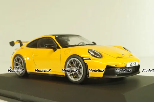 Porsche 911 (992) GT3 2023 yellow/black, 4312504, Solido 1:43
