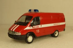 Газ-3221 Газель, Пожарный штаб, Агат 1:43