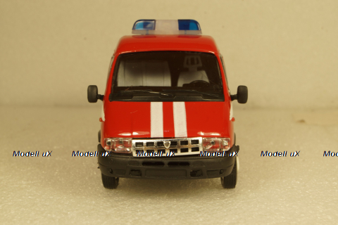 Газ-3221 Газель, Пожарный штаб, Агат 1:43