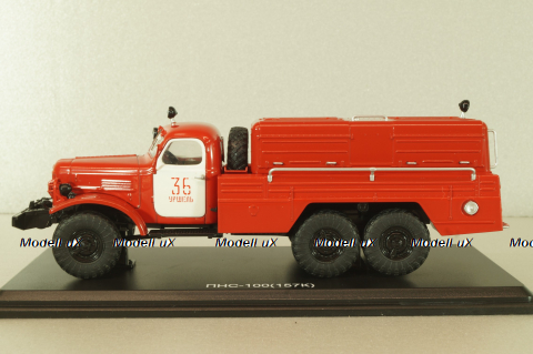 ПНС-100(157К) пожарный автонасос на шасси Зил-157К, SSM1135, SSM 1:43
