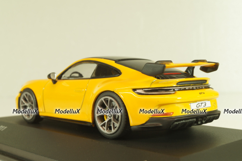 Porsche 911 (992) GT3 2023 yellow/black, 4312504, Solido 1:43