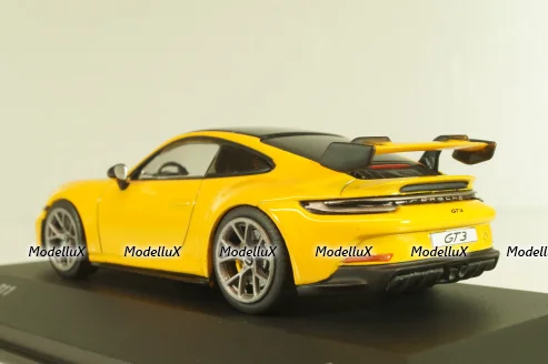 Porsche 911 (992) GT3 2023 yellow/black, 4312504, Solido 1:43