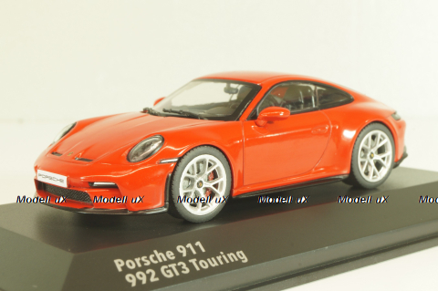 Porsche 911 (992) GT3 Touring 2021 red, 4316501, Solido 1:43