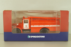 АЦ-30(205) модель ЦГ-А 1977 пожарная автоцистерна на шасси Маз-205, Автолегенды СССР Грузовики №28 1:43