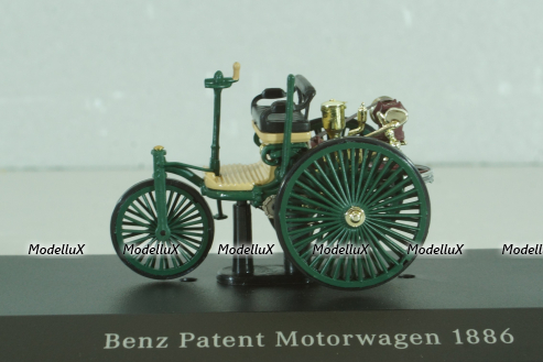 Mercedes-Benz Patent Motorwagen  1886, green, WB000, WhiteBox 1:43