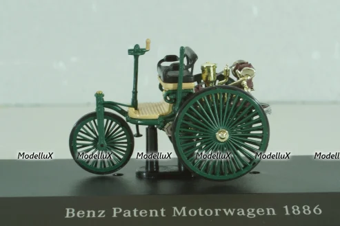 Mercedes-Benz Patent Motorwagen  1886, green, WB000, WhiteBox 1:43