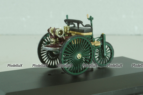 Mercedes-Benz Patent Motorwagen  1886, green, WB000, WhiteBox 1:43