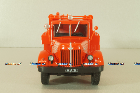 АЦ-30(205) модель ЦГ-А 1977 пожарная автоцистерна на шасси Маз-205, Автолегенды СССР Грузовики №28 1:43