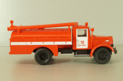 АЦ-30(205) модель ЦГ-А 1977 пожарная автоцистерна на шасси Маз-205, Автолегенды СССР Грузовики №28 1:43
