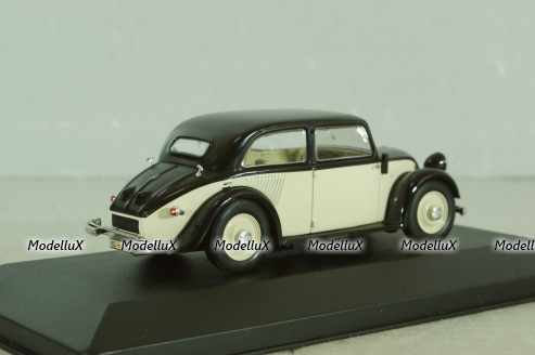 Mercedes-Benz 130 (W23) 1934, black/beige, WB078, WhiteBox 1:43