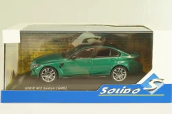 BMW M3 (G80) Competition Saloon 2023, green metallic, 4315301, Solido 1:43
