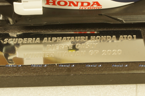 Scuderia Alphatauri Honda AT1 Pierre Gasly Winner Italian GP 2020 Formula 1, Minichamps 1:18