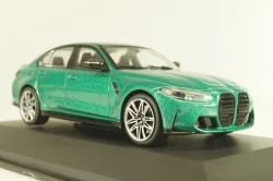 BMW M3 (G80) Competition Saloon 2023, green metallic, 4315301, Solido 1:43