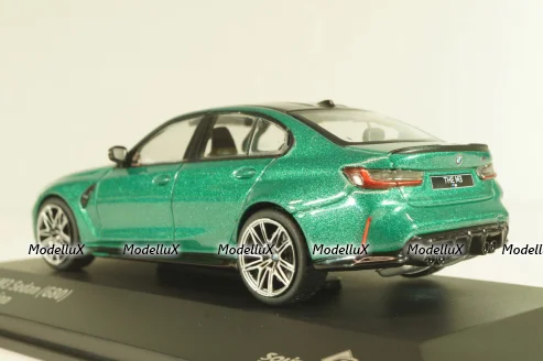 BMW M3 (G80) Competition Saloon 2023, green metallic, 4315301, Solido 1:43