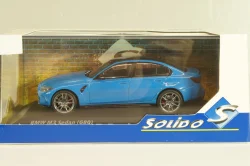 BMW M3 (G80) Competition Saloon 2023 blue, 4315302, Solido 1:43