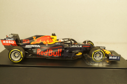 Red Bull Racing Honda RB16B, Max Verstappen Winner Emilia Romagna GP 2021 Formula 1, Minichamps 1:18