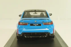 BMW M3 (G80) Competition Saloon 2023 blue, 4315302, Solido 1:43