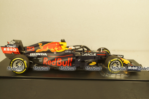 Red Bull Racing Honda RB16B, Max Verstappen Winner Emilia Romagna GP 2021 Formula 1, Minichamps 1:18