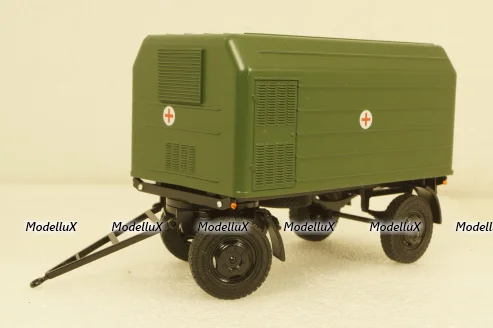 Лумз-8930 прицеп рефрижератор для перевозки донорской крови, TruckTyr 1:43