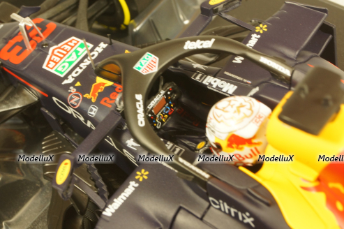 Red Bull Racing Honda RB16B, Max Verstappen Winner Emilia Romagna GP 2021 Formula 1, Minichamps 1:18
