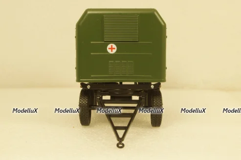 Лумз-8930 прицеп рефрижератор для перевозки донорской крови, TruckTyr 1:43