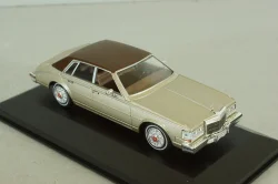 Cadillac Seville MK II Elegante 1980, silver/brown, WB205, WhiteBox 1:43