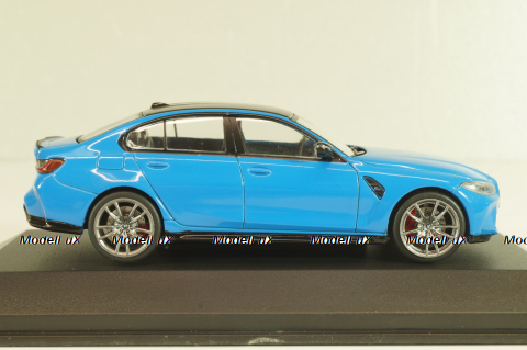 BMW M3 (G80) Competition Saloon 2023 blue, 4315302, Solido 1:43