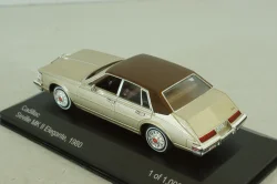 Cadillac Seville MK II Elegante 1980, silver/brown, WB205, WhiteBox 1:43