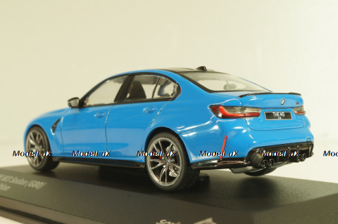 BMW M3 (G80) Competition Saloon 2023 blue, 4315302, Solido 1:43
