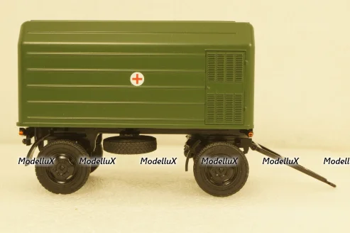 Лумз-8930 прицеп рефрижератор для перевозки донорской крови, TruckTyr 1:43