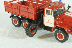 Зил-131 пожарный, бортовой, KV мастерская 1:43