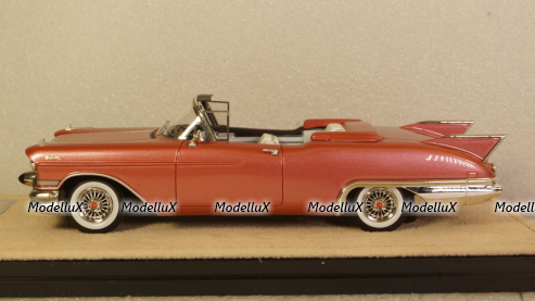 Cadillac Eldorado Biarritz Open roof 1957, STM57013, Stamp models 1:43