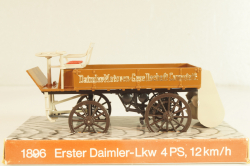 Daimler first truck 1896, brown, Cursor 1:43
