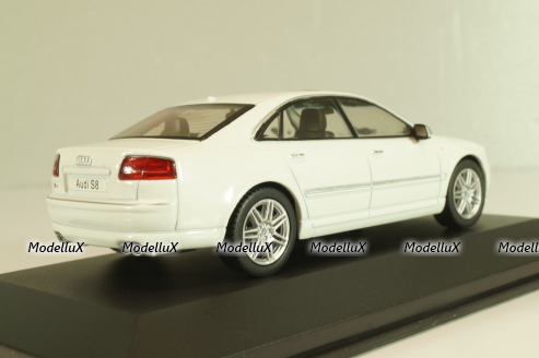 Audi S8 (D3) 2010 white, 4313302, Solido 1:43