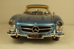 Mercedes 300SL Roadster (W198) 1958, blue metallic, 180039042, Minichamps 1:18