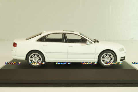 Audi S8 (D3) 2010 white, 4313302, Solido 1:43