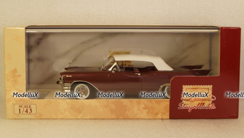 Cadillac Eldorado Biarritz Closed roof 1957, STM57012, Stamp models 1:43