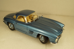 Mercedes 300SL Roadster (W198) 1958, blue metallic, 180039042, Minichamps 1:18