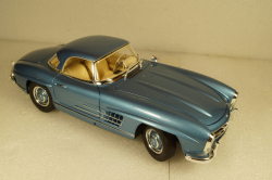 Mercedes 300SL Roadster (W198) 1958, blue metallic, 180039042, Minichamps 1:18