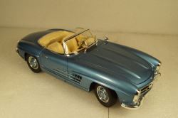 Mercedes 300SL Roadster (W198) 1958, blue metallic, 180039042, Minichamps 1:18