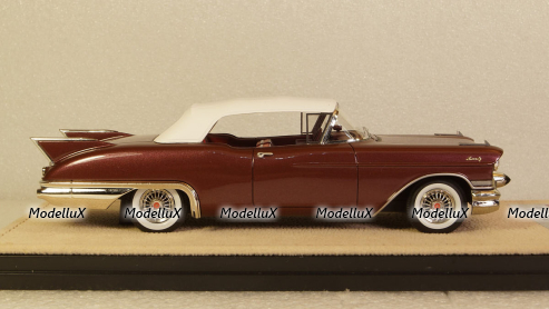 Cadillac Eldorado Biarritz Closed roof 1957, STM57012, Stamp models 1:43