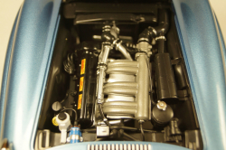 Mercedes 300SL Roadster (W198) 1958, blue metallic, 180039042, Minichamps 1:18