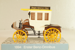 Mercedes-Benz Erster Benz Omnibus (First bus) 1894, Cursor 1:43 Уценка!