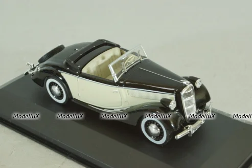 Opel Super 6 1937, black/beige, WB104, WhiteBox 1:43