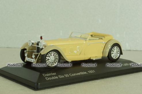 Daimler Double Six 50 Convertible 1931, sand/beige, WB198, WhiteBox 1:43