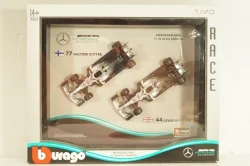 Mercedes-AMG F1 W10 EQ Power+, Formula 1, L.Hamilton/V.Bottas 2019, картина-рамка,18-38123, Burago 1:43