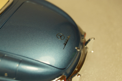 Mercedes 300SL Roadster (W198) 1958, blue metallic, 180039042, Minichamps 1:18