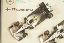 Mercedes-AMG F1 W10 EQ Power+, Formula 1, L.Hamilton/V.Bottas 2019, картина-рамка,18-38123, Burago 1:43