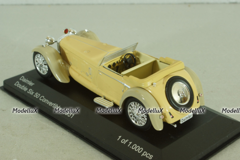 Daimler Double Six 50 Convertible 1931, sand/beige, WB198, WhiteBox 1:43
